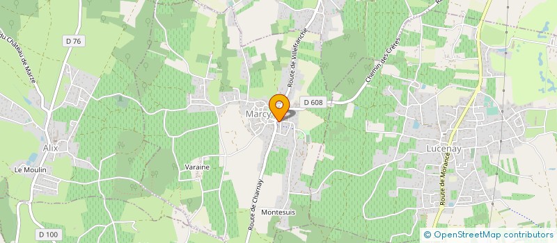 localisation de l'entreprise 821 570 116   CHAMBOST-ALLIERES