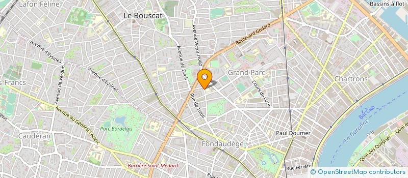 localisation de l'entreprise 821 580 719   BORDEAUX