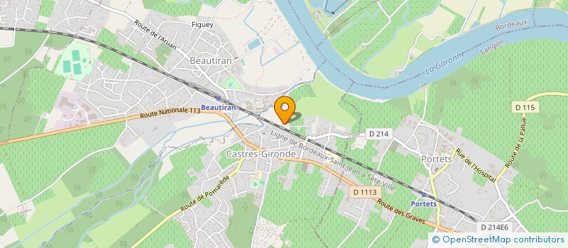 localisation de l'entreprise 821 591 757   BORDEAUX