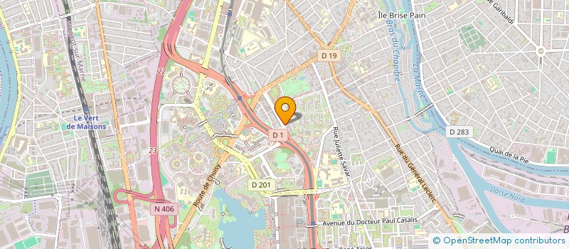 localisation de l'entreprise 821 597 770 à CRETEIL