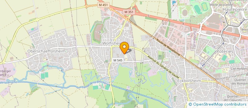 localisation de l'entreprise 821 608 197   STRASBOURG