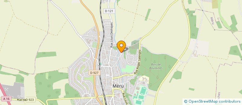 localisation de l'entreprise 821 650 439   MERU