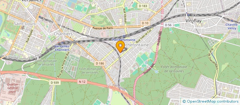 localisation de l'entreprise 821 675 543  à VERSAILLES