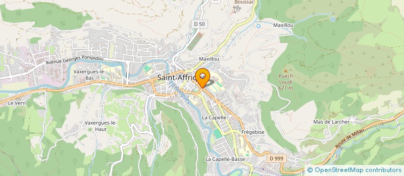 localisation de l'entreprise 821 675 600   SAINT-AFFRIQUE