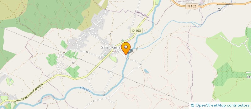 localisation de l'entreprise 821 686 409   SAINT-GERMAIN