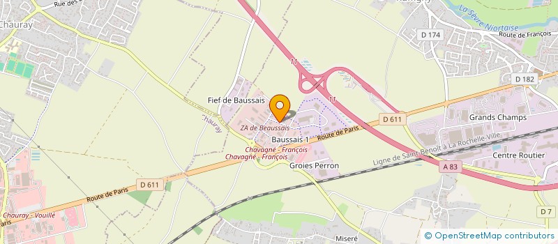 localisation de l'entreprise 821 704 897   LA CRECHE