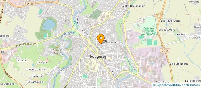 localisation de l'entreprise 821 720 877   FOUGERES