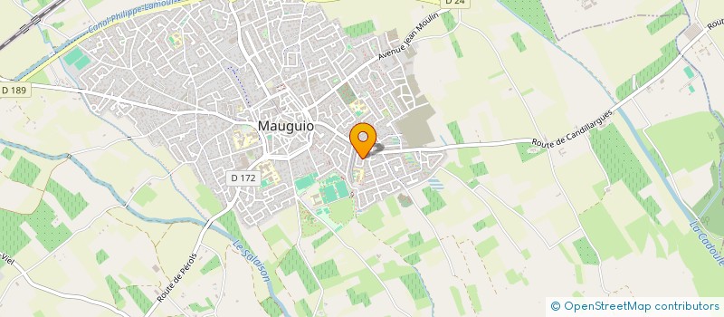 localisation de l'entreprise 821 721 545   SAINT-HILAIRE-DE-BEAUVOIR