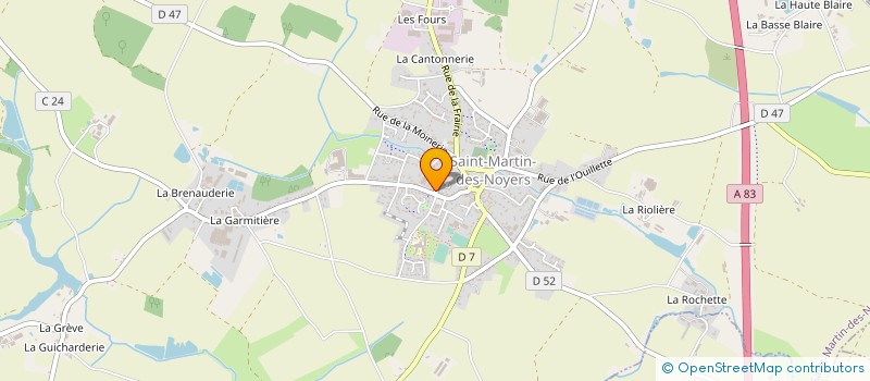 localisation de l'entreprise 821 735 339   SAINT-GERMAIN-DE-PRINCAY