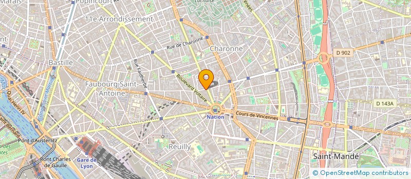 localisation de l'entreprise 821 741 865   PARIS