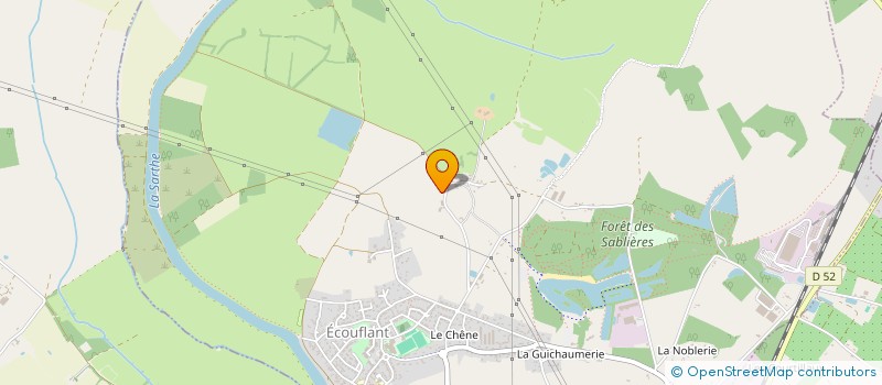 localisation de l'entreprise 821 756 988  à ECOUFLANT