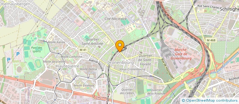 localisation de l'entreprise 821 764 123   ILLKIRCH-GRAFFENSTADEN