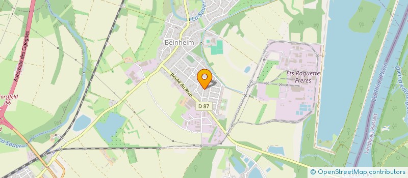 localisation de l'entreprise 821 807 393   BEINHEIM