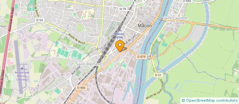 localisation de l'entreprise 821 807 476 à VILLEFRANCHE-SUR-SAONE