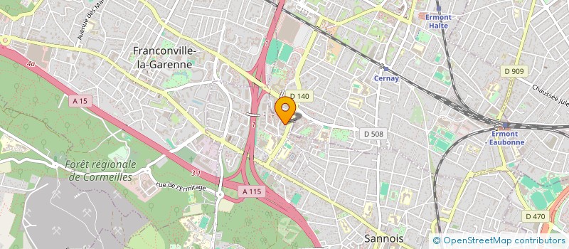 localisation de l'entreprise 821 808 557 à VILLEJUIF