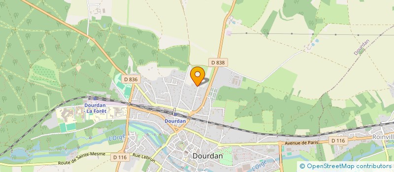 localisation de l'entreprise 821 827 045 à DOURDAN