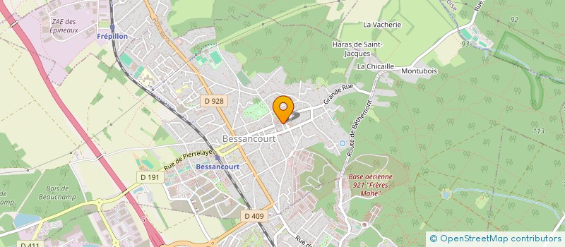 localisation de l'entreprise 821 830 262   SAINT-LEU-LA-FORET