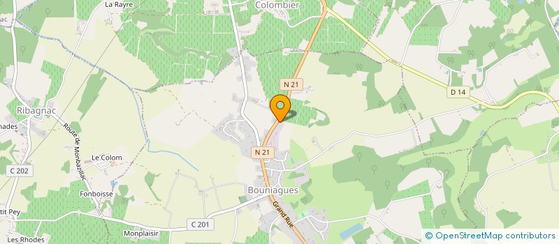 localisation de l'entreprise 821 842 317   ISSIGEAC