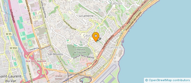 localisation de l'entreprise 821 847 936 à NICE