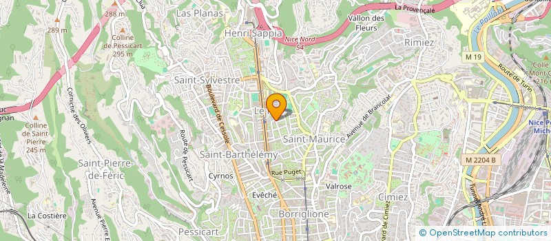 localisation de l'entreprise 821 850 138 à NICE
