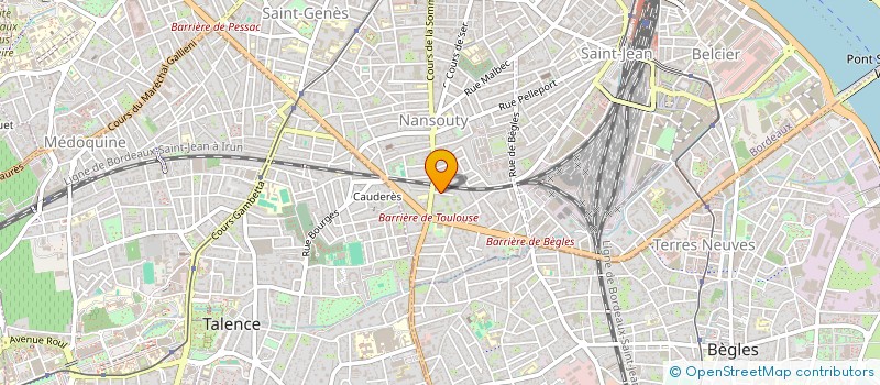 localisation de l'entreprise 821 850 542   BORDEAUX