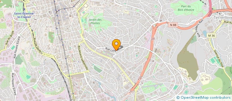 localisation de l'entreprise 821 857 372   SAINT-ETIENNE