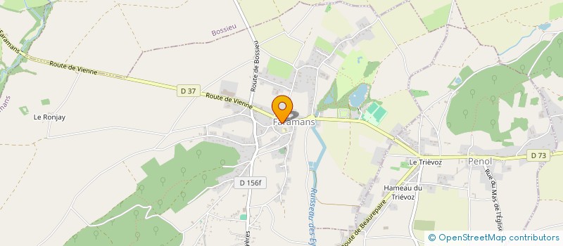 localisation de l'entreprise 821 858 552   FARAMANS