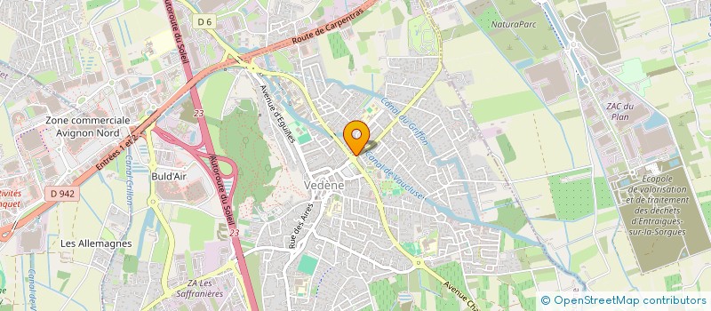 localisation de l'entreprise 821 860 061   VEDENE