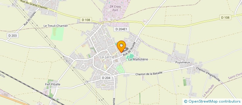 localisation de l'entreprise 821 861 440   LA JARRIE