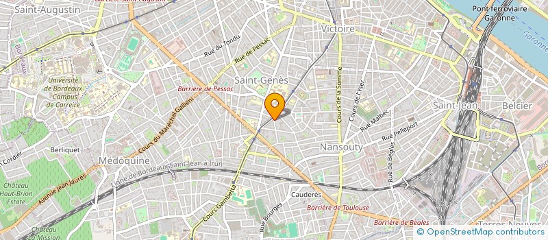 localisation de l'entreprise 821 886 850 à BORDEAUX