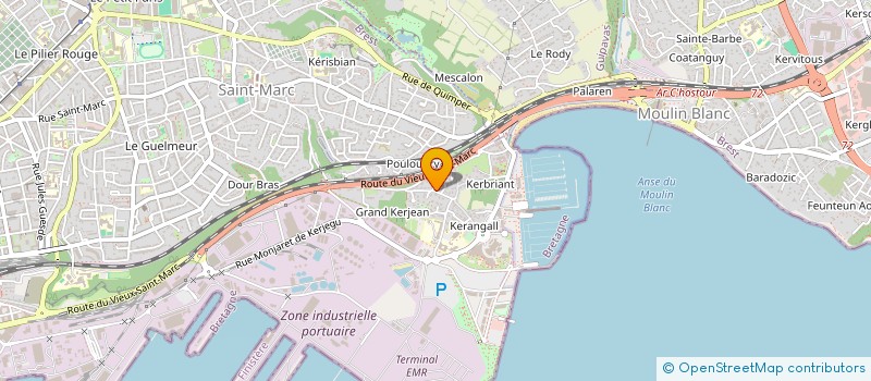 localisation de l'entreprise 821 892 510  à BREST