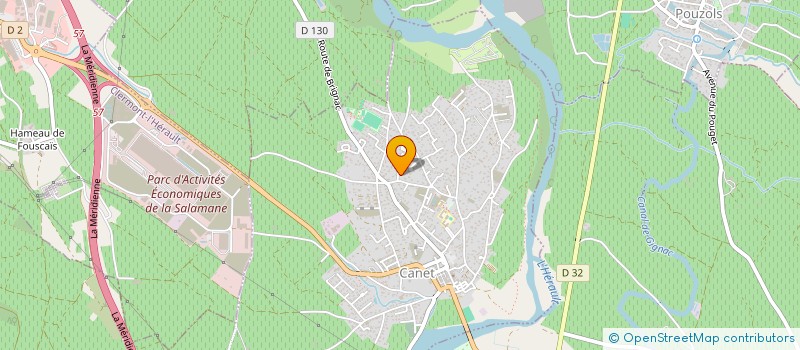 localisation de l'entreprise 821 897 857   CLERMONT-L'HERAULT