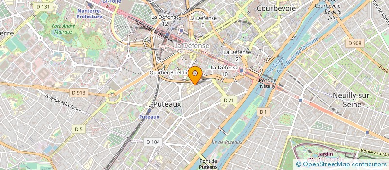 localisation de l'entreprise 821 911 237   LA SEYNE-SUR-MER