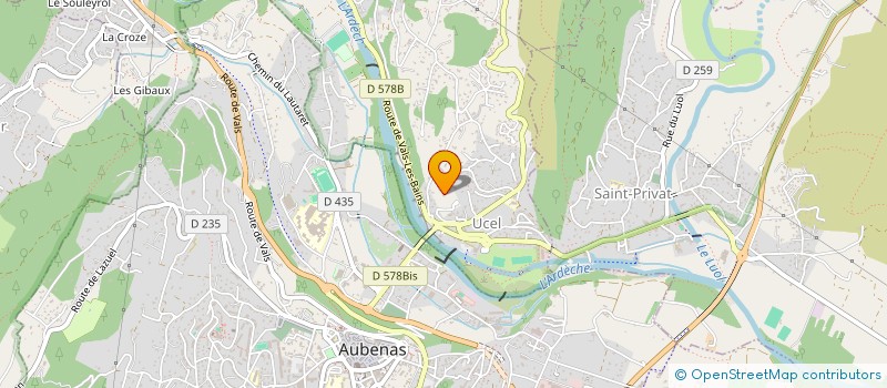 localisation de l'entreprise 821 927 308  à THONON-LES-BAINS