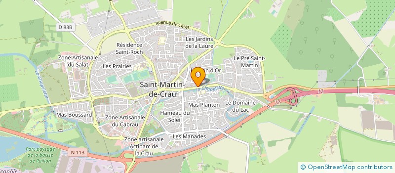 localisation de l'entreprise 821 932 647 à SAINT-MARTIN-DE-CRAU