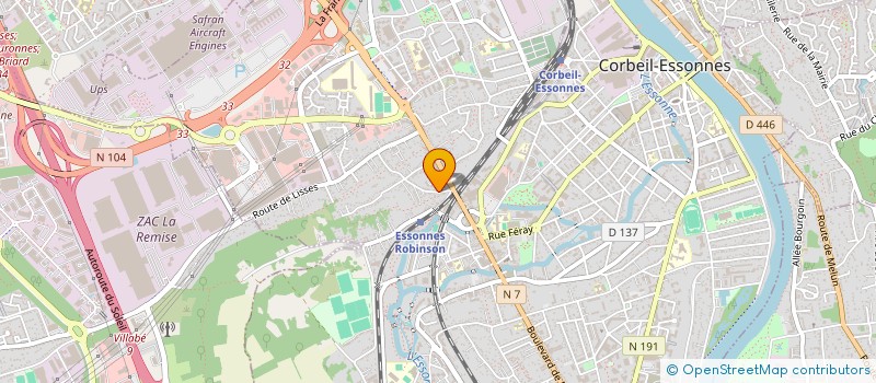 localisation de l'entreprise 821 938 768 à CORBEIL-ESSONNES