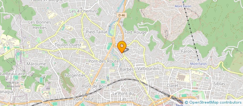 localisation de l'entreprise 821 946 472   TOULON