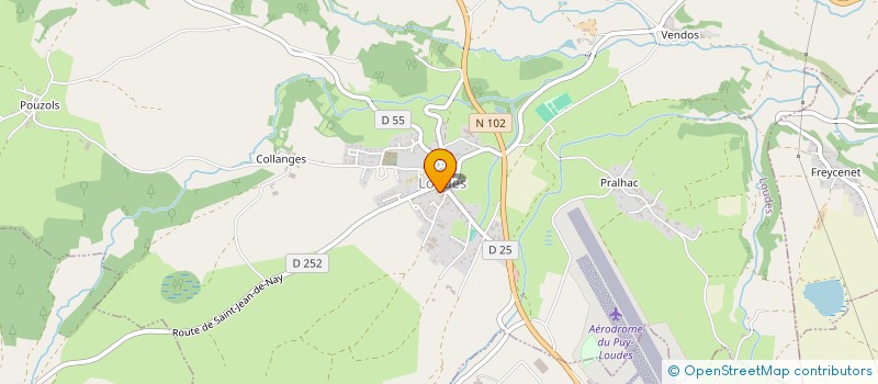 localisation de l'entreprise 821 953 429   CHASPUZAC