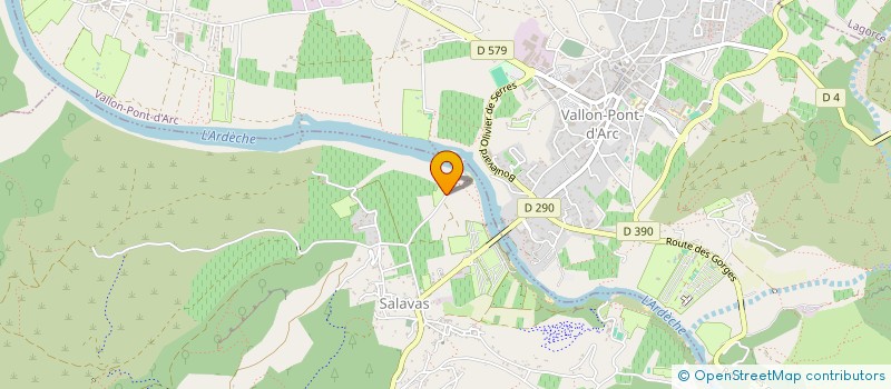 localisation de l'entreprise 821 974 078   SALAVAS