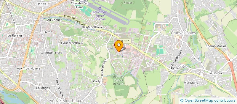 localisation de l'entreprise 821 991 700   VETRAZ-MONTHOUX