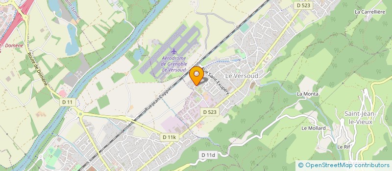 localisation de l'entreprise 821 993 557   LE VERSOUD