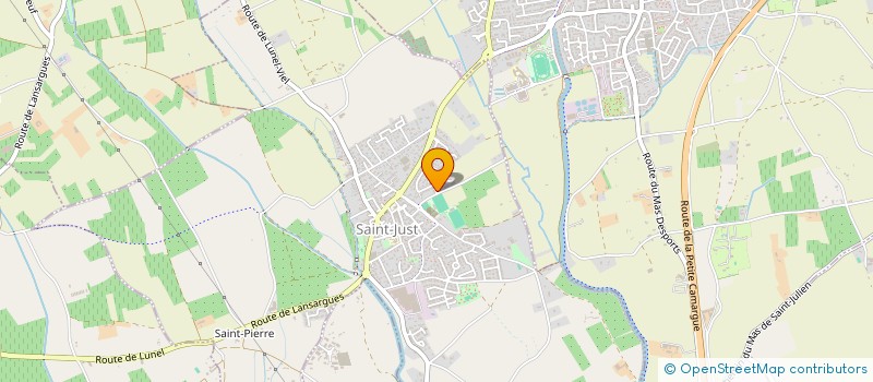 localisation de l'entreprise 821 997 285   SAINT-JUST