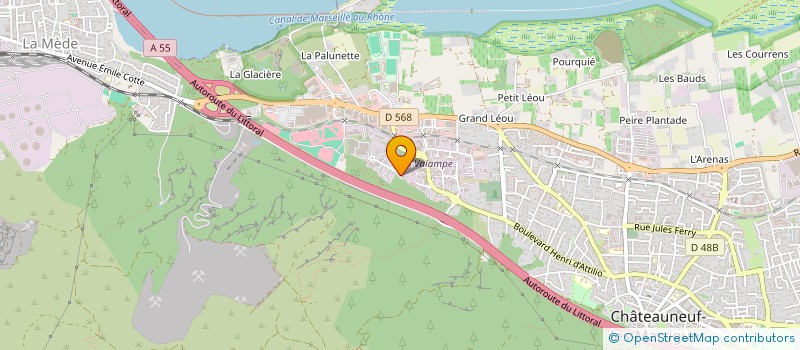 localisation de l'entreprise 821 998 366   CHATEAUNEUF-LES-MARTIGUES