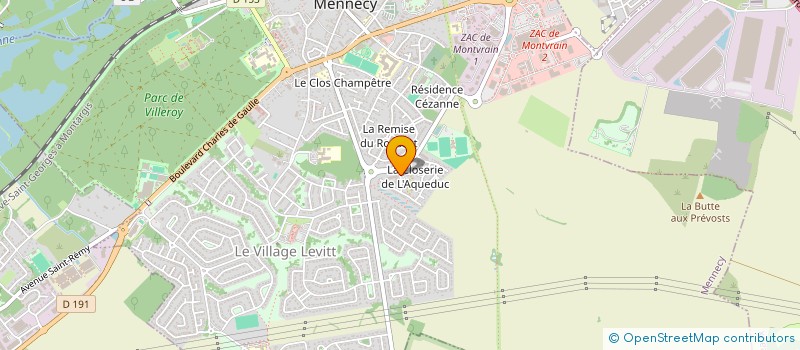 localisation de l'entreprise 822 006 474 à MENNECY