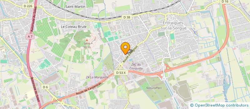 localisation de l'entreprise 822 023 537   CAUSSENS