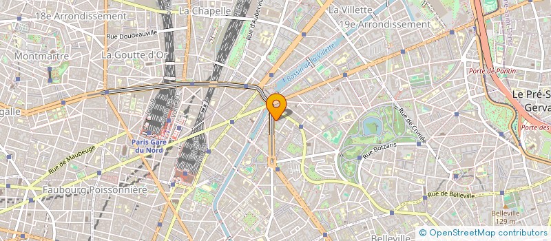 localisation de l'entreprise 822 032 967   PARIS