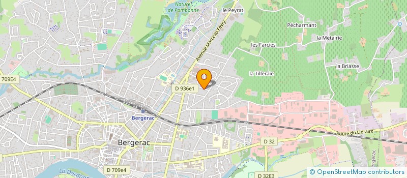localisation de l'entreprise 822 033 064 à BERGERAC