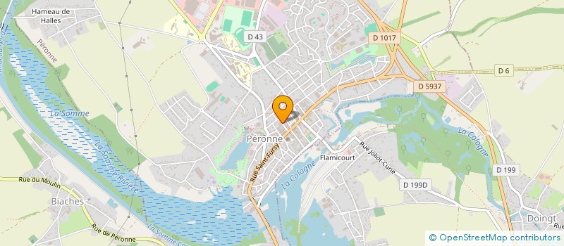 localisation de l'entreprise 822 033 767 à PERONNE