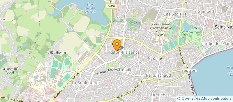 localisation de l'entreprise 822 037 842   SAINT-NAZAIRE