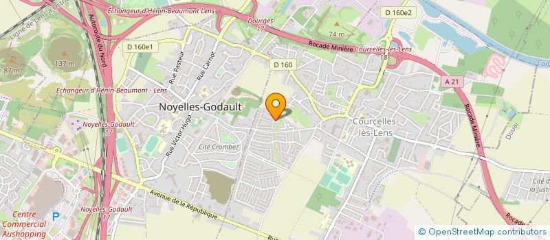 localisation de l'entreprise 822 038 261   COURCELLES-LES-LENS